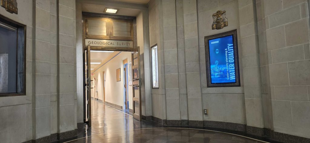 Illinois State Geological Survey wing of the Natural Resources Building.