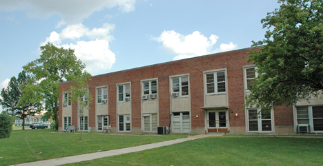 Illinois State Archaeological Survey building.